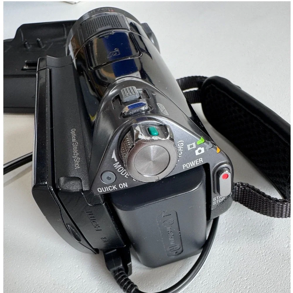 Sony Handycam HDR-CX12 Digital HD Video Camera Recorder Black 1080i Carl Zeiss